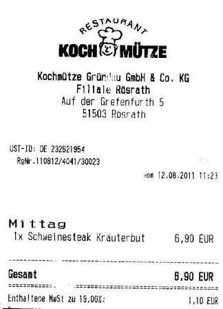 anglican Hffner Kochmtze Restaurant